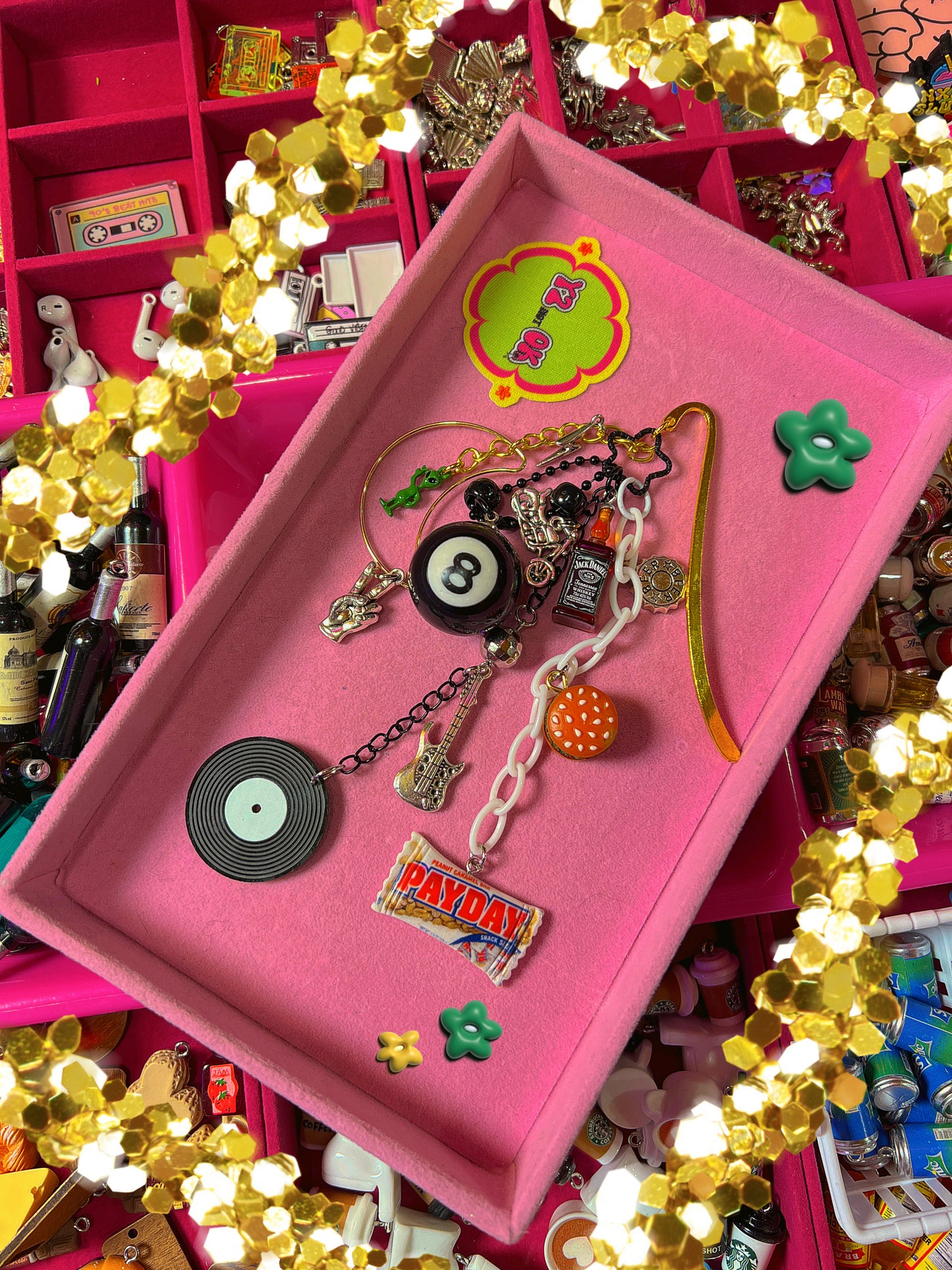 BYO Bookmark Book Chain – Customize in Chat!!
