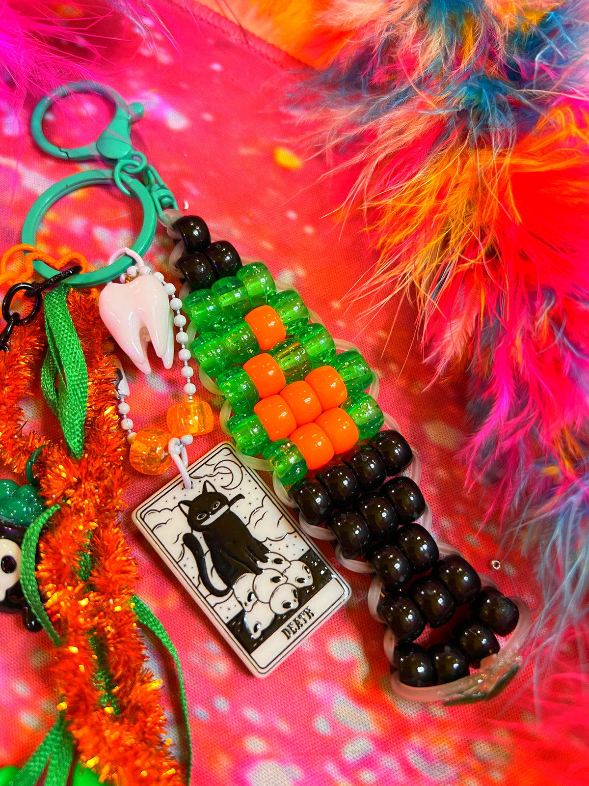BYO LAVA LAMP Junk-Style Bag Charm Keychain – Customize in Chat!!