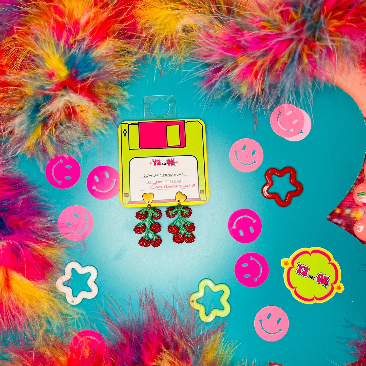 Beaded Earrings - Handwoven <3
