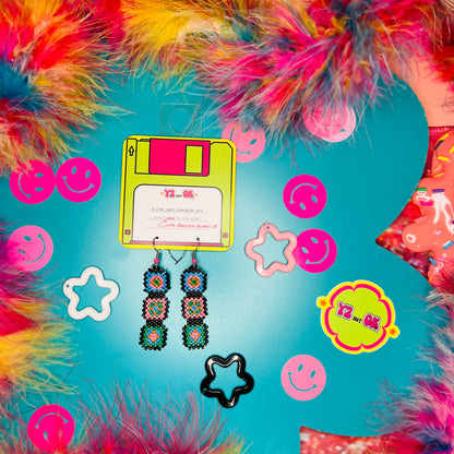 Beaded Earrings - Handwoven <3