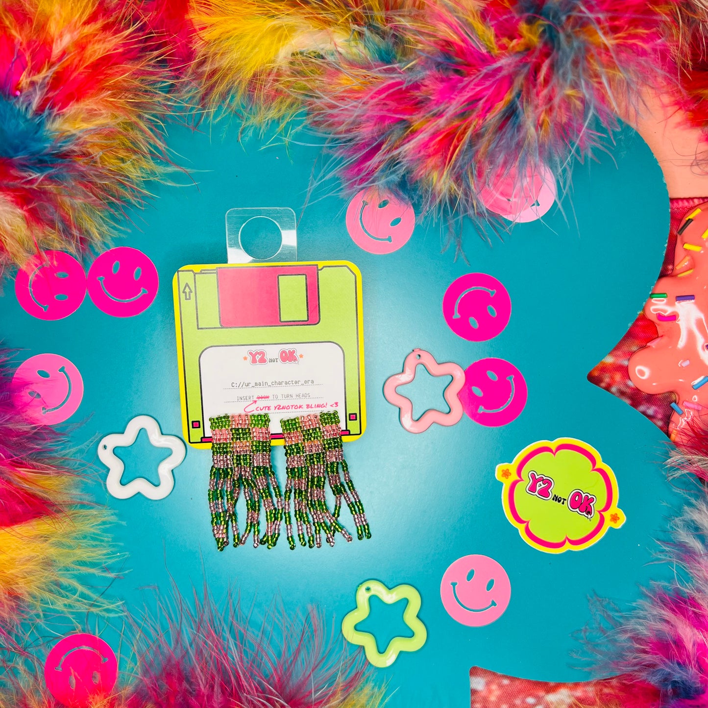 Beaded Earrings - Handwoven <3