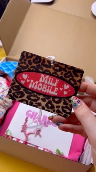 MILF Mobile Car Air Freshener (Choose Your Scent!)