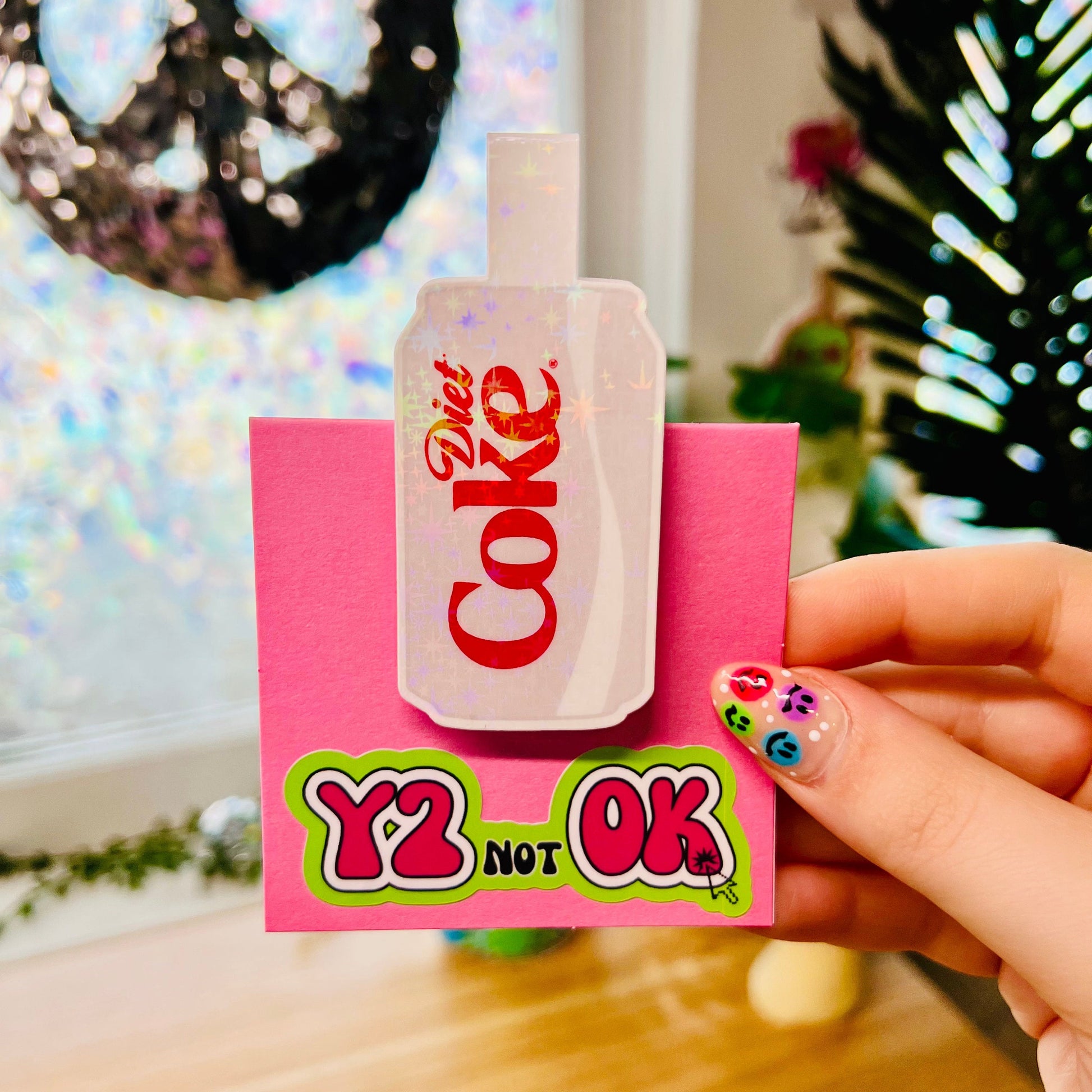 Diet Coke Magnetic Bookmark