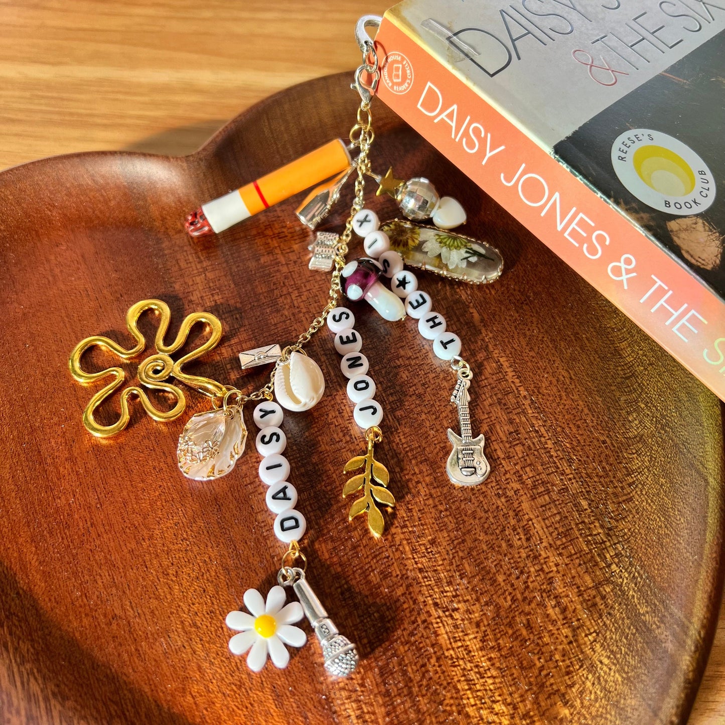 Daisy Jones & The Six Bookmark Charm