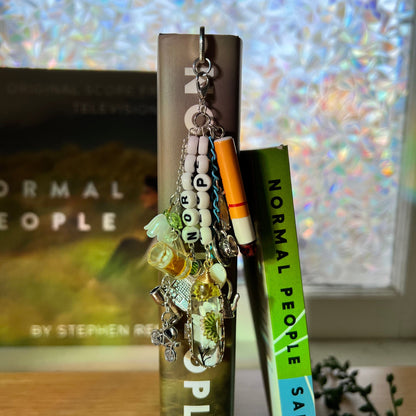 Normal People Bookmark Charm