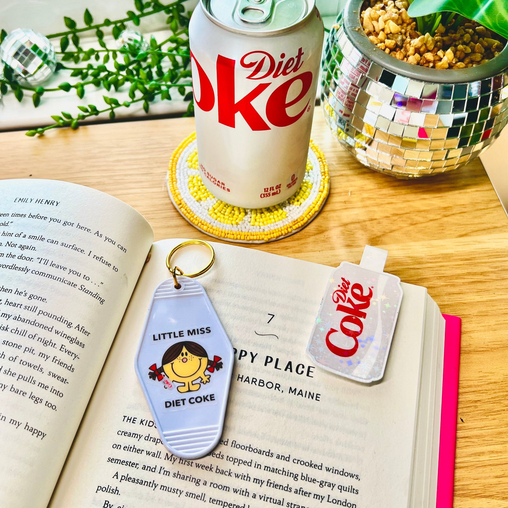 Diet Coke Magnetic Bookmark