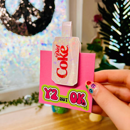 Diet Coke Magnetic Bookmark