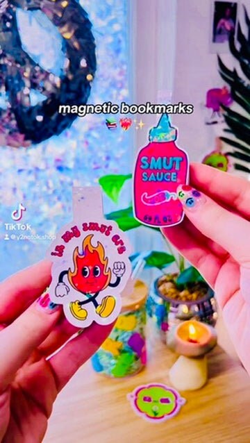 Smut Sauce Magnetic Bookmark