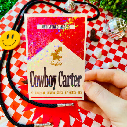 Cowboy Carter | Beyonce Act II | Beyhaw Cigarette Sticker