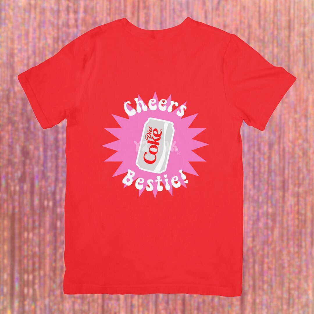 Y2K nostalgia Diet Coke lover soda pop era little miss cheers bubbly bestie 90s memories congrats pop culture icon DIY nostalgic fizz iconic crispy pebble ice true lime glitter custom shirt diet coke merch diet coke girlies diet coke gift swig shirt